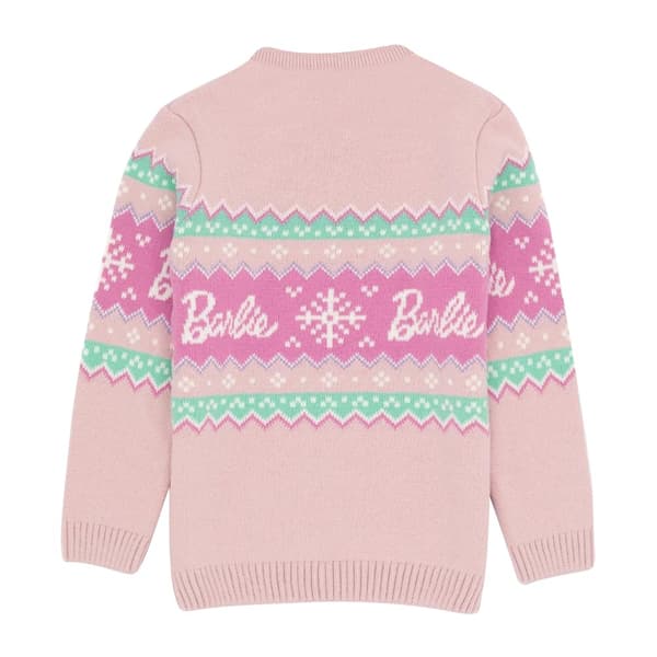Barbie Girls Fair Isle Jumper