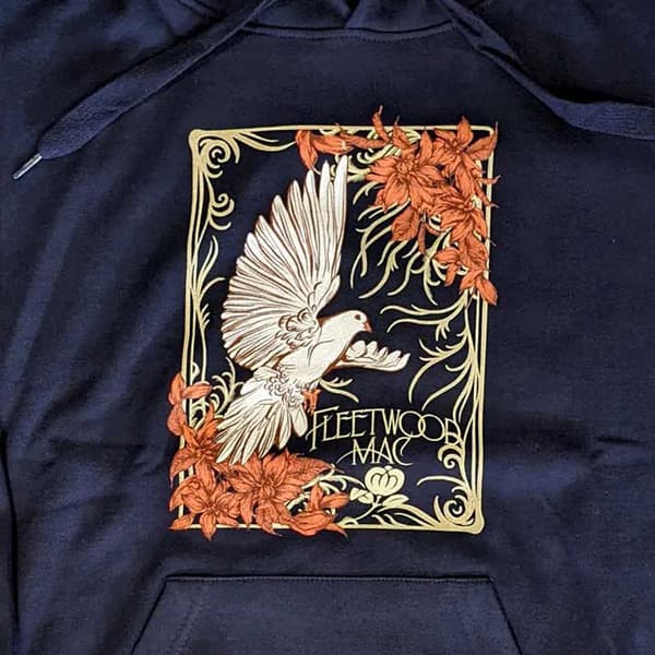Fleetwood Mac Unisex Adult Dove Hoodie