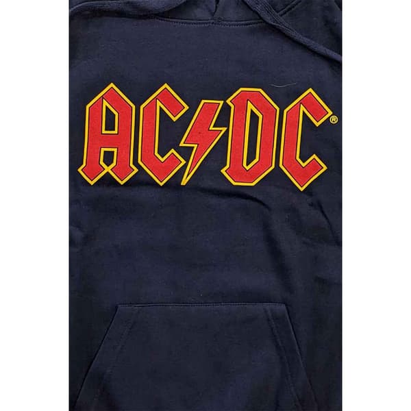 AC/DC Unisex Adult Logo Hoodie