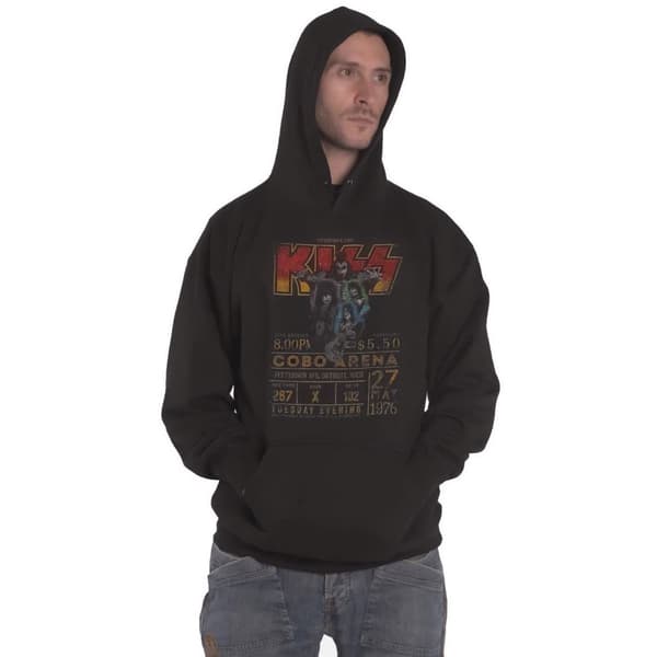 Kiss Unisex Cobra Arena ´76 Eco Friendly Hoodie för vuxna