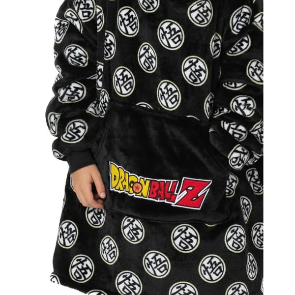 Dragon Ball Z Childrens/Kids VUddie Oversized Hoodie Blanket