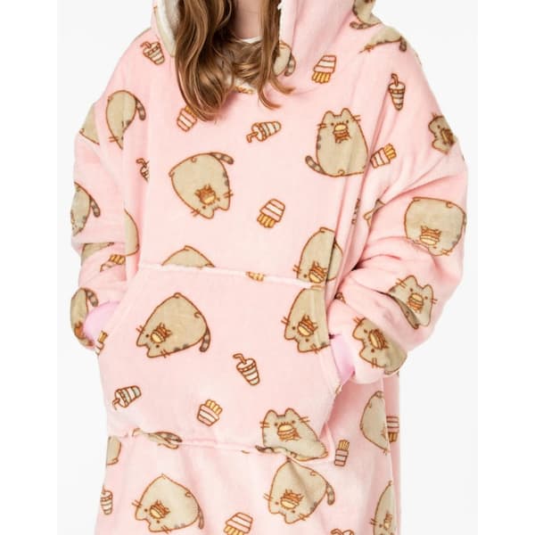 Pusheen Childrens/Kids VUddie Oversized Hoodie Blanket