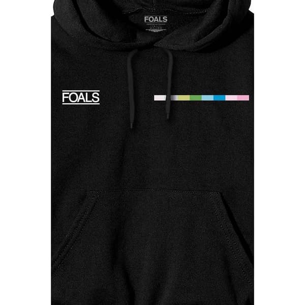 Foals Unisex Adult Life Is Yours Text Hoodie