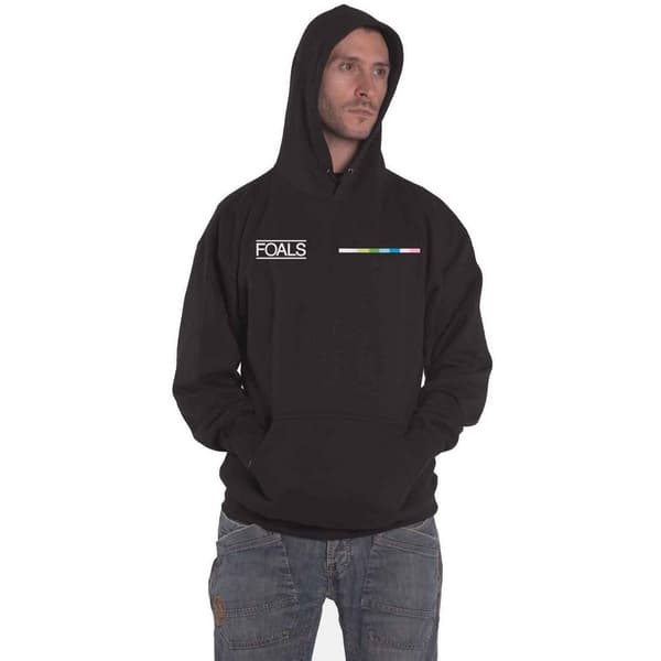 Foals Unisex Adult Life Is Yours Text Hoodie