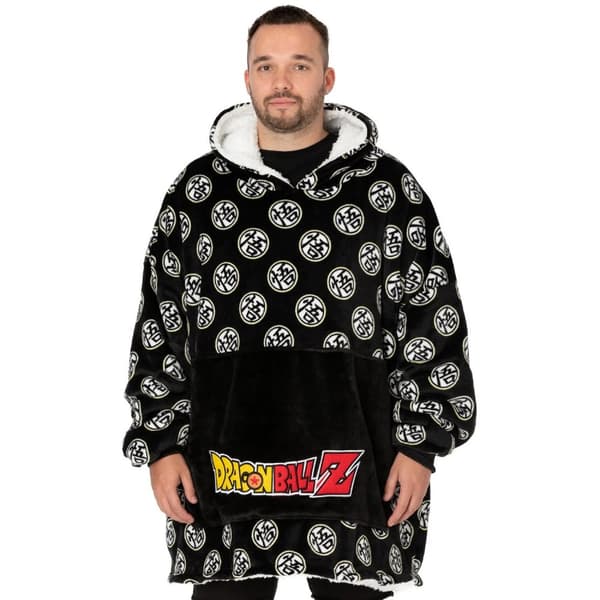 Dragon Ball Z Unisex Vuxen överdimensionerad Hoodie Blanket