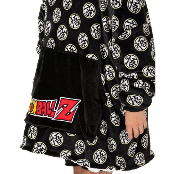Dragon Ball Z Unisex Vuxen överdimensionerad Hoodie Blanket