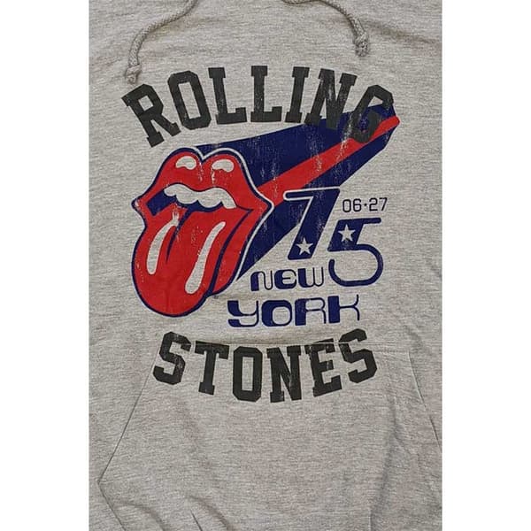 The Rolling Stones Unisex Adult New York ´75 Pullover Hoodie