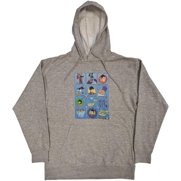 The Beatles Unisex Adult Sub Montage Pullover Hoodie