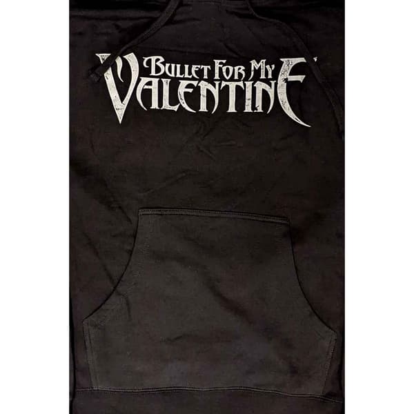 Bullet For My Valentine Unisex Adult Raven Logo Pullover Hoodie