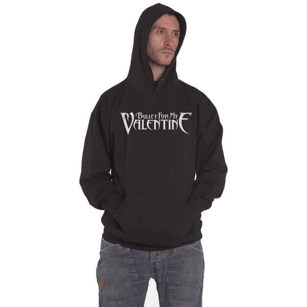Bullet For My Valentine Unisex Adult Raven Logo Pullover Hoodie