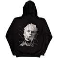 Miniatyrbillede 2 af 2: Machine Gun Kelly Unisex hættetrøje med krakeleret effekt til voksne