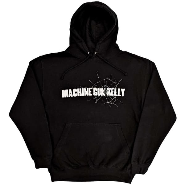 Machine Gun Kelly Unisex Adult Cracked Effect Hoodie
