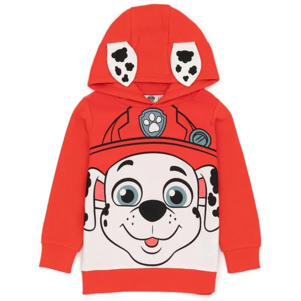 Paw Patrol Børn/Børn Marshall 3D Ears Hoodie med 3D-ører Red/White 4-5 Years