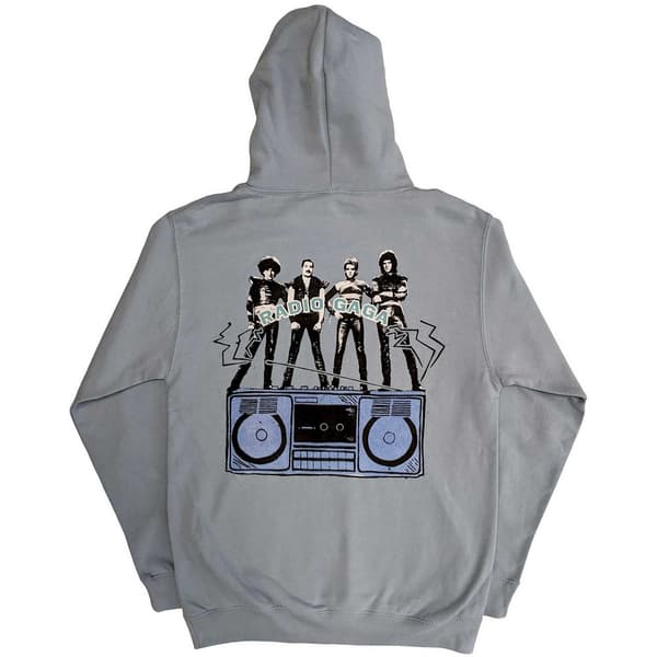 Queen Unisex Adult Radio Ga Ga Pullover Hoodie