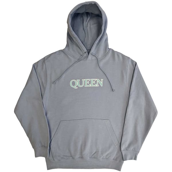 Queen Unisex Adult Radio Ga Ga Pullover Hoodie Light Blue S