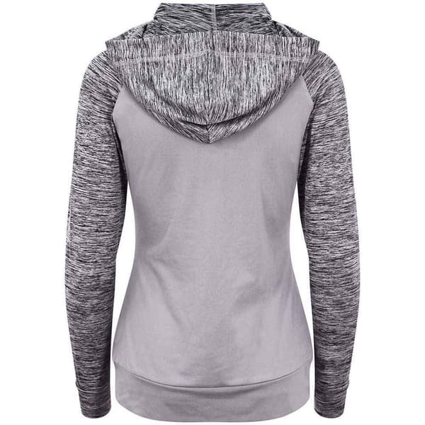 AWDis Cool Womens/Ladies Zoodie Contrast Full Zip Hoodie