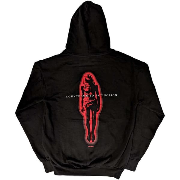 Megadeth Unisex Adult Countdown to Extinction Pullover Hoodie