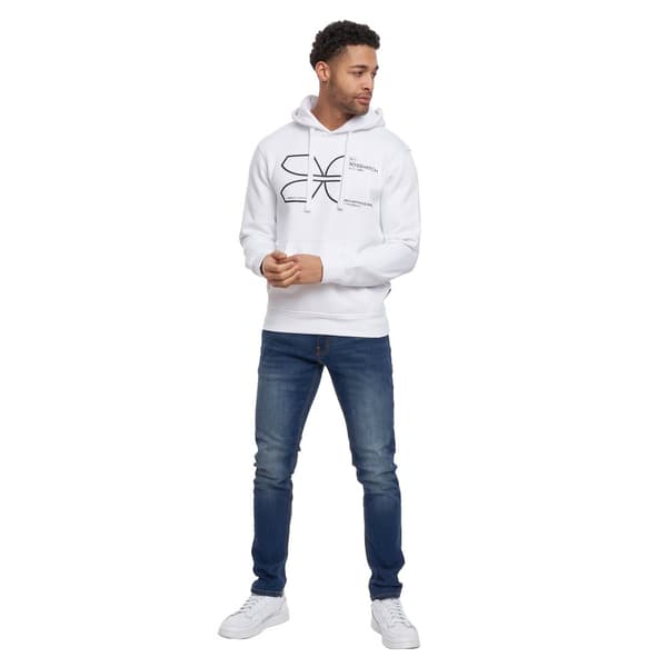 Crosshatch Mens Cutups Hoodie