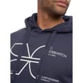 Miniatyrbild 3 av 5: Crosshatch Cutups Hoodie för män