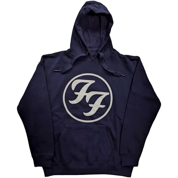 Foo Fighters Unisex Logo Hoodie för vuxna