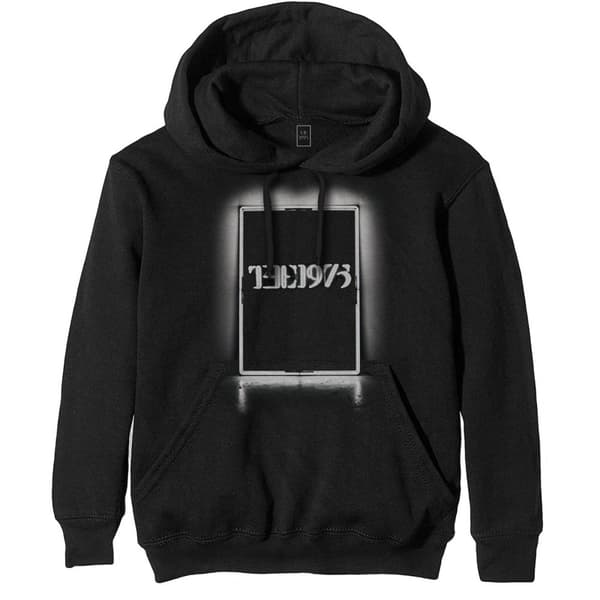 The 1975 Unisex Black Tour Hoodie för vuxna Black L
