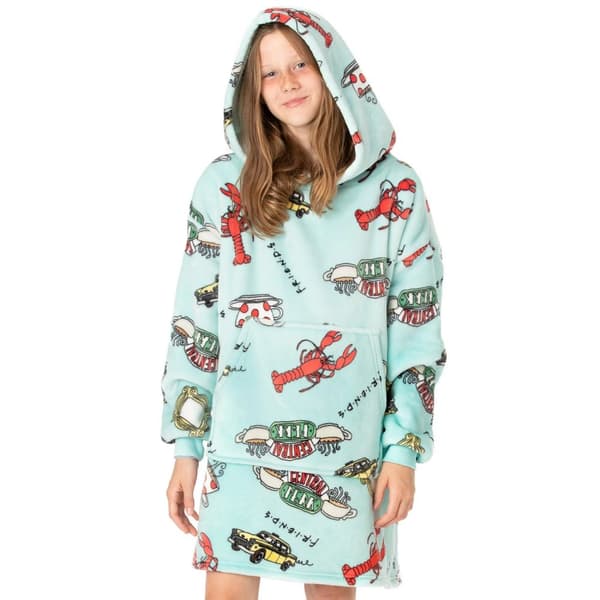 Friends Childrens/Kids Oversized Hoodie Blanket