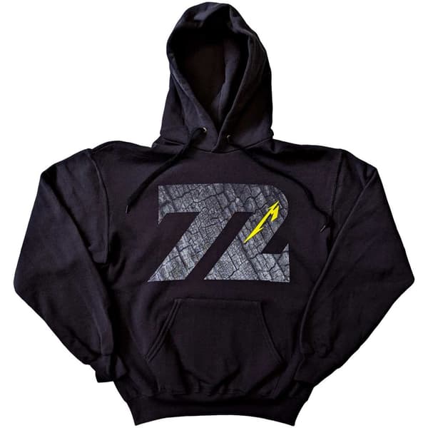 Metallica Unisex Adult 72 Seasons Charred Logo Hoodie
