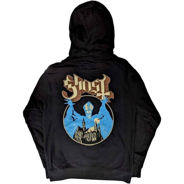 Ghost Unisex Adult Opus Logo Hoodie