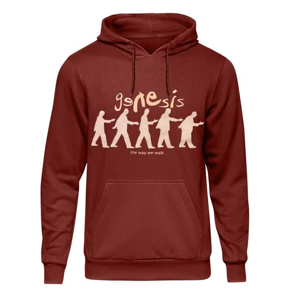 Genesis Unisex vuxen The Way We Walk Pullover Hoodie för vuxna