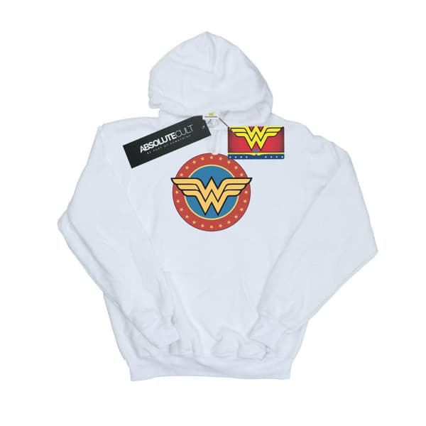 Wonder Woman Huvtröja med logotyp för flickor