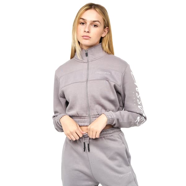 Crosshatch Milwalk - Huvtröja med dragkedja och gröpning för damer/damer