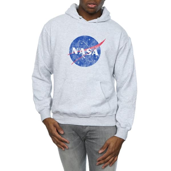NASA Mens Insignia Logo Hoodie