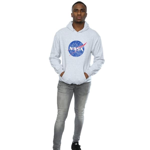 NASA Mens Insignia Logo Hoodie