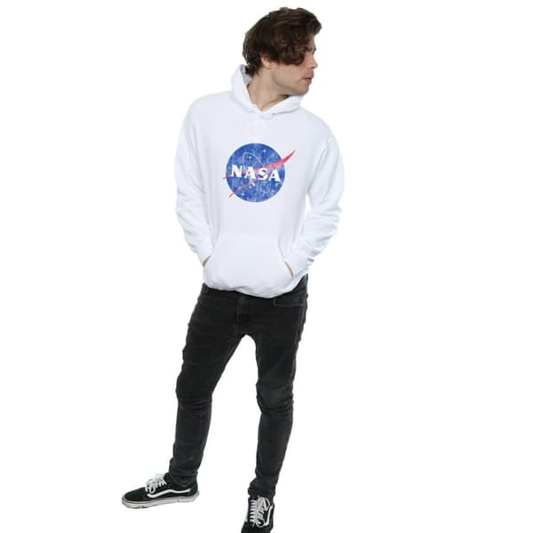 NASA Mens Insignia Logo Hoodie