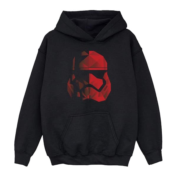 Star Wars: The Last Jedi Pojkar Stormtrooper Cubist Hjälm Hoodie