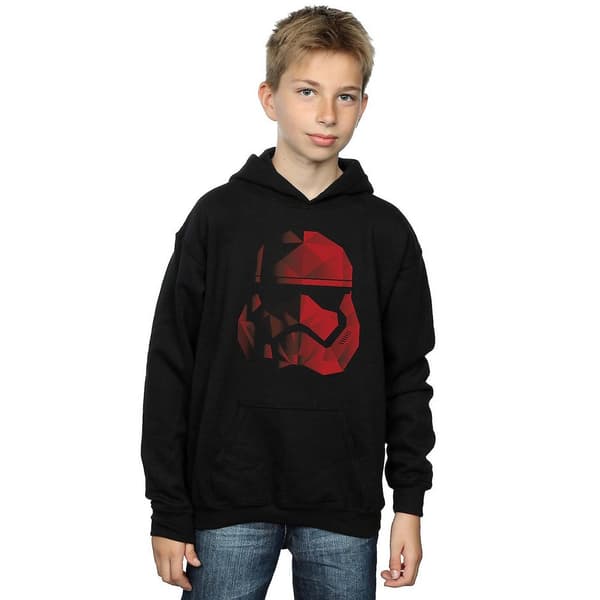 Star Wars: The Last Jedi Pojkar Stormtrooper Cubist Hjälm Hoodie