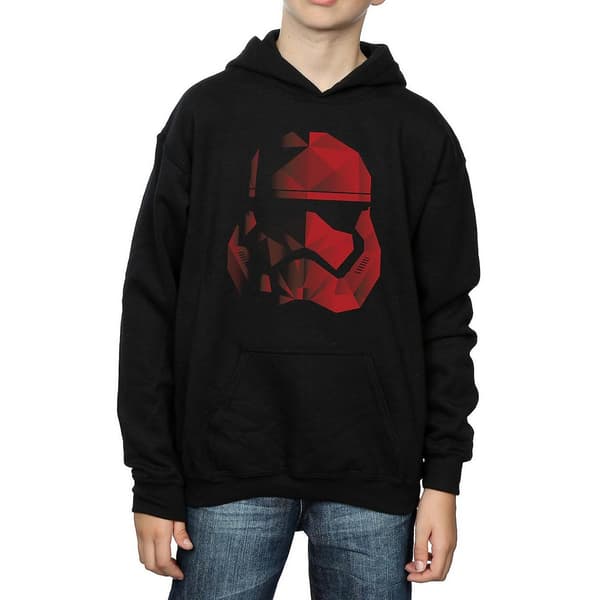 Star Wars: The Last Jedi Pojkar Stormtrooper Cubist Hjälm Hoodie
