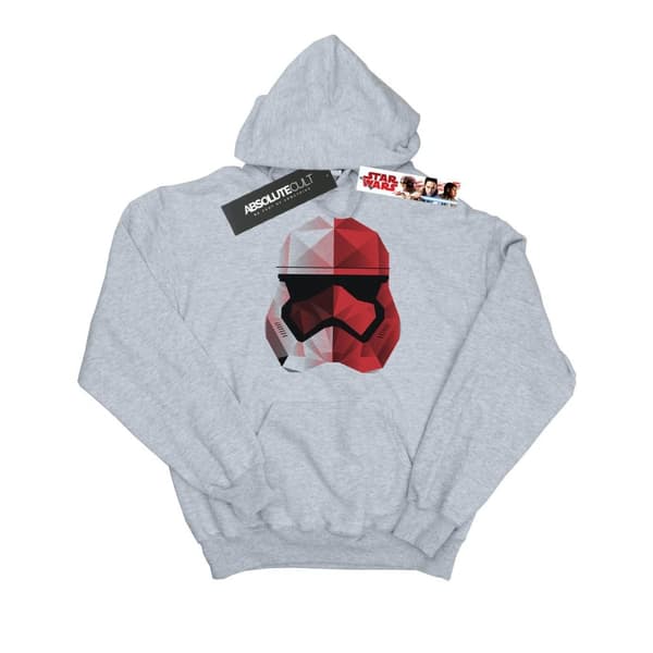 Star Wars: The Last Jedi Boys Stormtrooper Cubist Helmet Hoodie