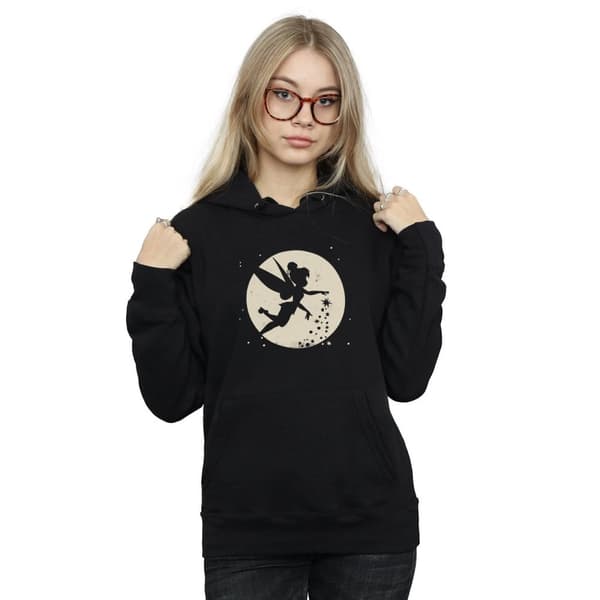 Tinkerbell Womens/Ladies Moon Cropped Hoodie