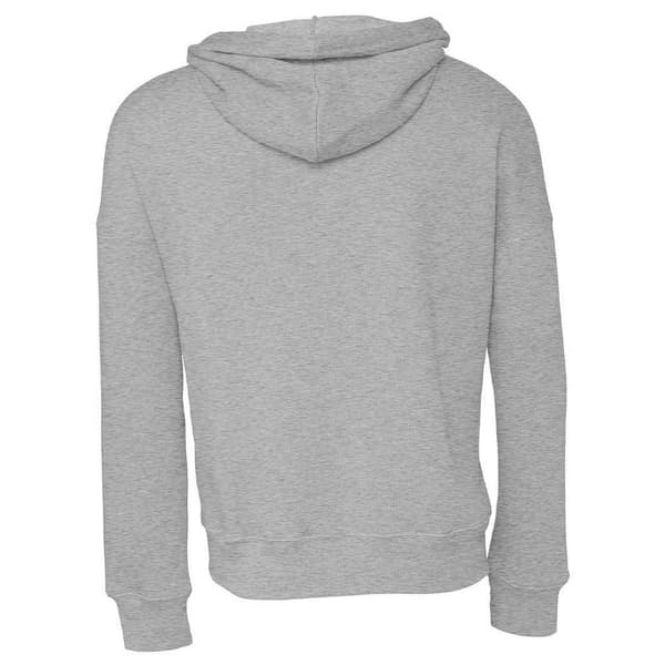 Bella + Canvas Unisex Fleece-hoodie med svamp för vuxna