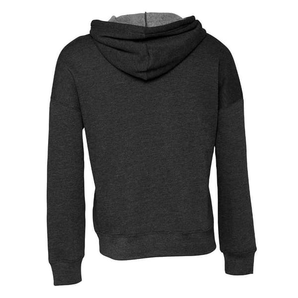 Bella + Canvas Unisex Fleece-hoodie med svamp för vuxna