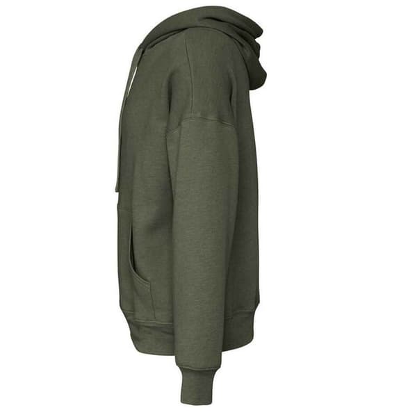 Bella + Canvas Unisex Fleece-hoodie med svamp för vuxna