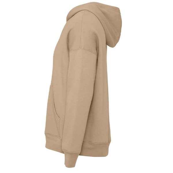 Bella + Canvas Unisex Fleece-hoodie med svamp för vuxna