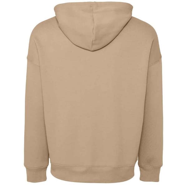 Bella + Canvas Unisex Fleece-hoodie med svamp för vuxna