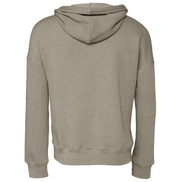 Bella + Canvas Unisex Fleece-hoodie med svamp för vuxna
