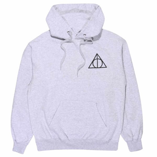 Harry Potter Unisex Adult Nothing To Fear Hoodie Grey L