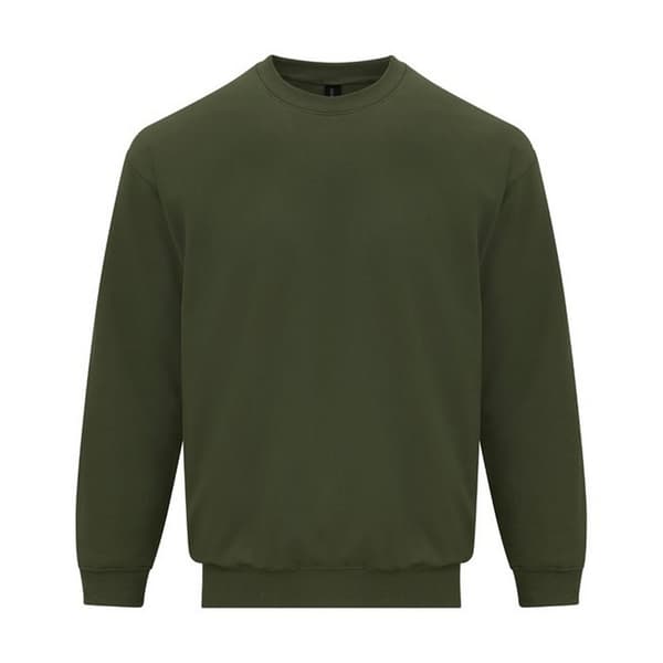 Gildan Unisex Adult Softstyle Fleece Midweight Sweatshirt Military Green M