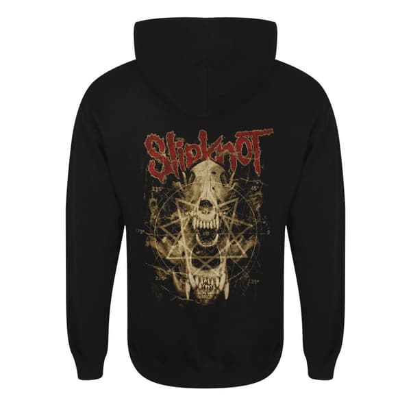 Slipknot Unisex Adult Skull Teeth Full Zip Hoodie