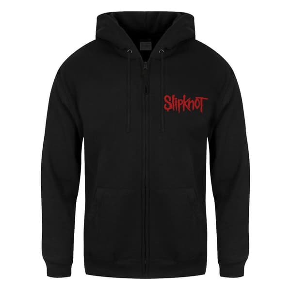 Slipknot Unisex Adult Skull Teeth Full Zip Hoodie