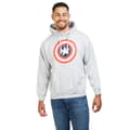 Miniatyrbilde 2 av 2: Captain America Mens Shield Hoodie